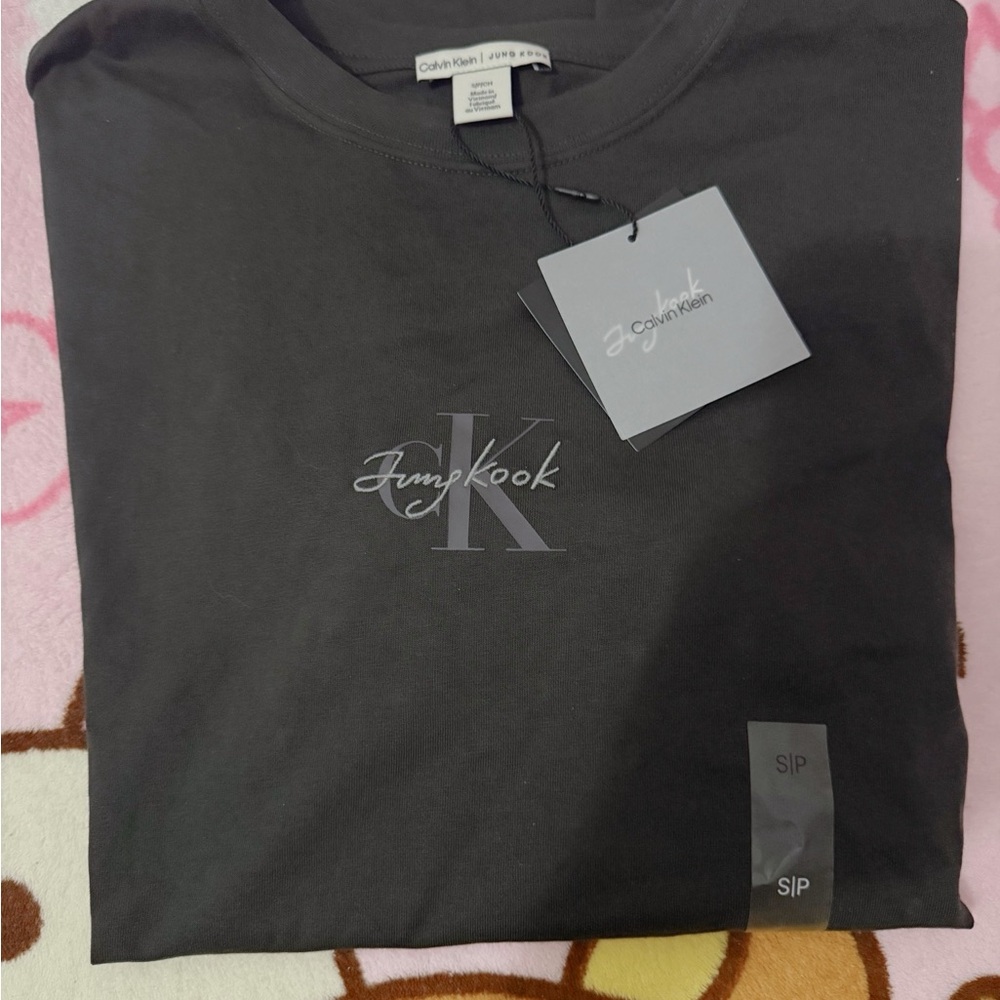 Calvin Klein Jungkook T-shirt Monologo Unisex S